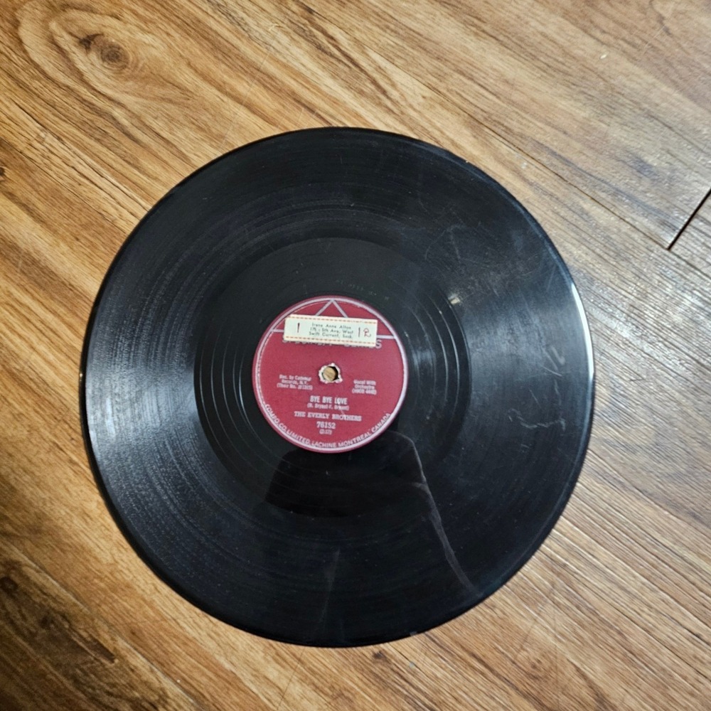 The Everly Brothers – Bye Bye Love / I Wonder If I Care As Much Apex 1957 V+/V+
